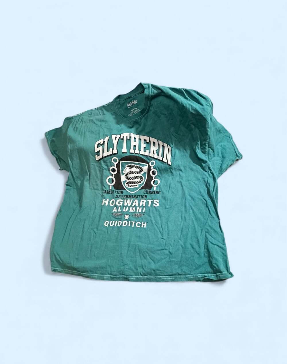 Harry Potter Slytherin Hogwarts Alumni Green T-Shirt
